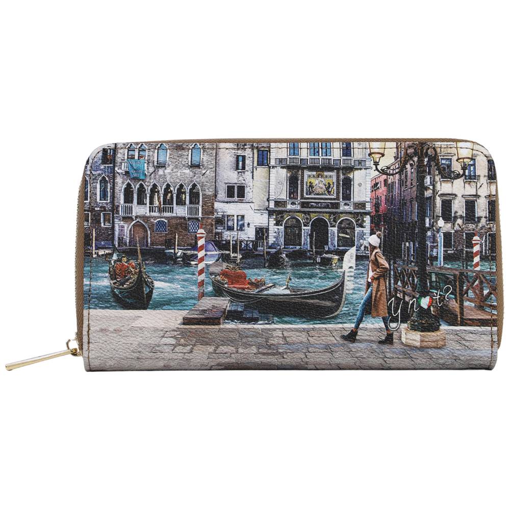 YNot portafoglio grande BLUE LAGOON YES361F6 YNot