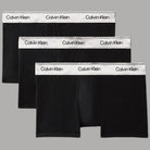 Boxer Calvin Klein pack 3 pezzi con fascia logo metallic