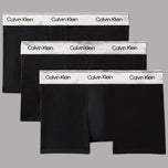Boxer Calvin Klein pack 3 pezzi con fascia logo metallic