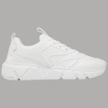 Calvin Klein Sneakers Uomo Low Top Pelle Piena Fiore Suola Antiscivolo
