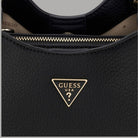 Borsa tote small Guess Lorella nera con tracolla e doppio manico