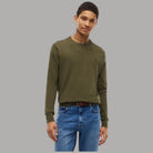Pullover pima cashmere Tommy Hilfiger con bandierina ricamata