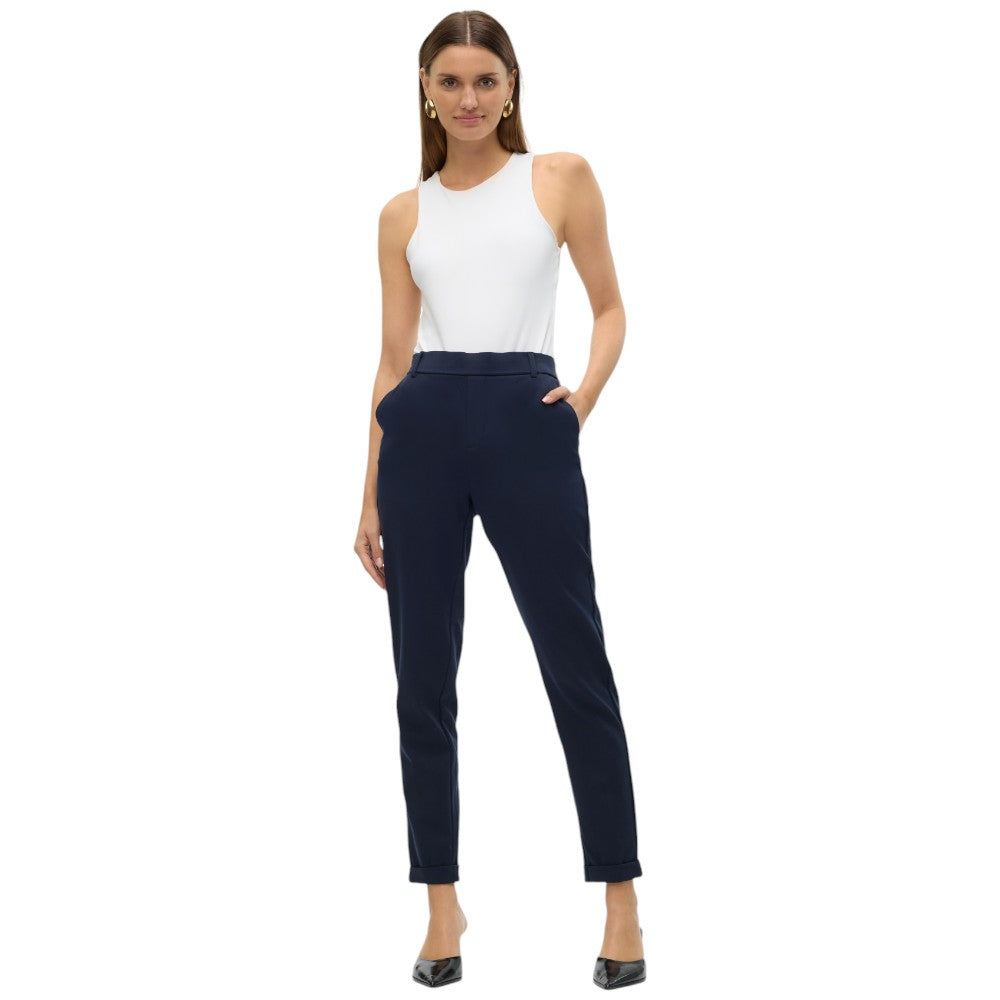 Vero Moda pantaloni blu Maya 10225280 Pantaloni Vero Moda