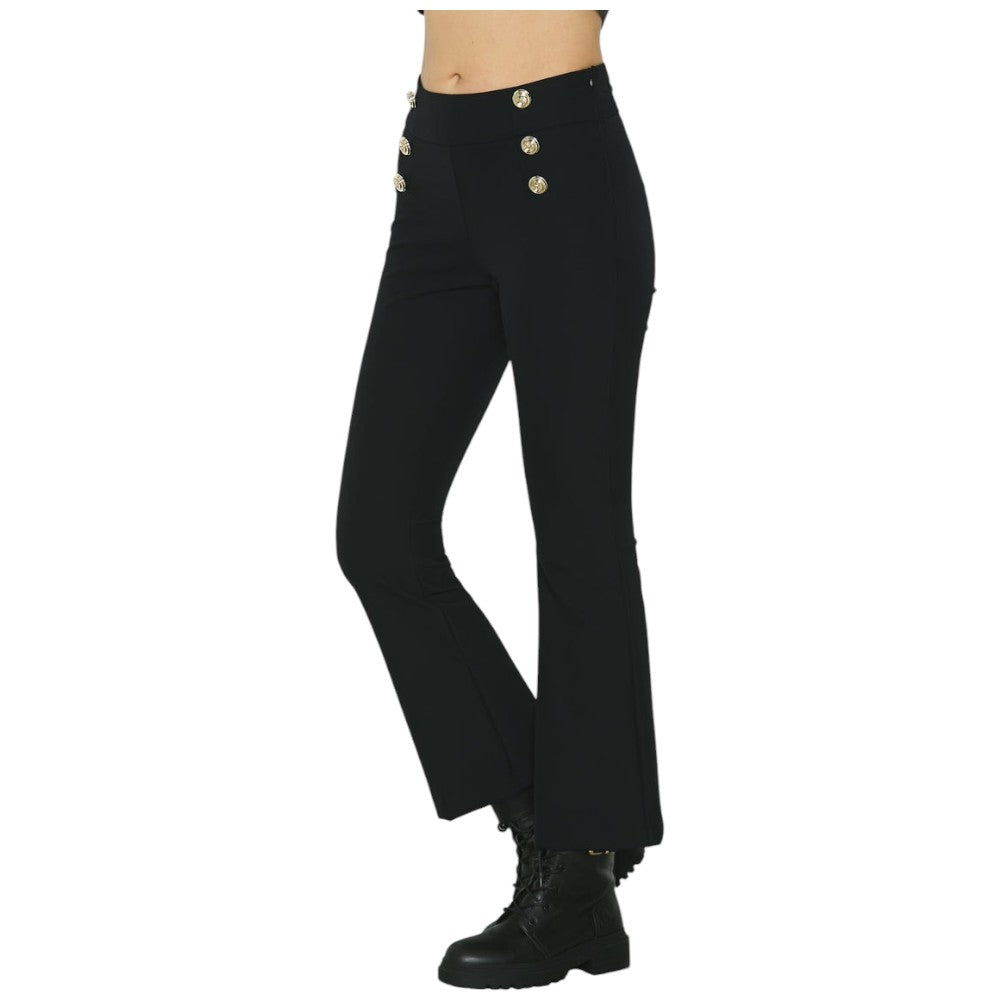 Relish pantalone nero vita alta cropp Nory RDA2407036067 Pantaloni Relish