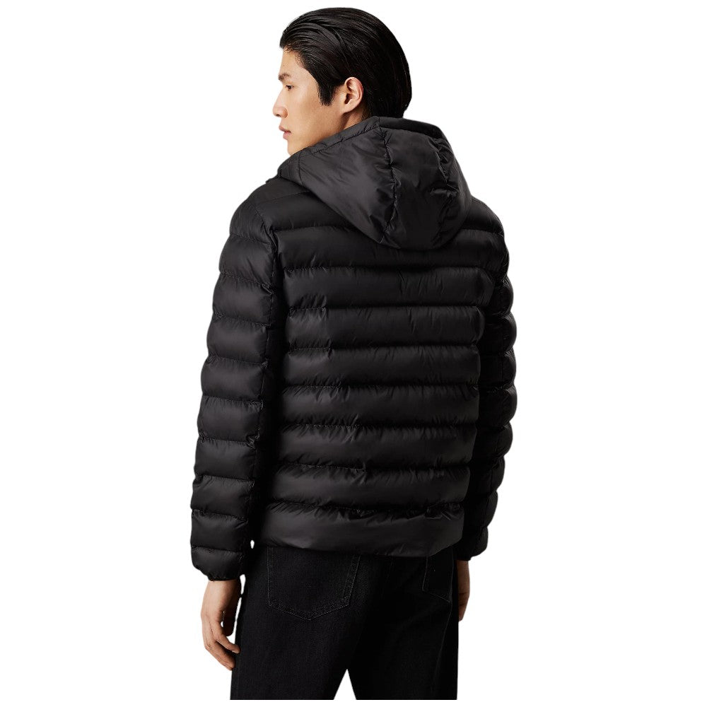 Calvin Klein piumino nero con cappuccio Puffer K10K113908BEH - Prodotti di Classe