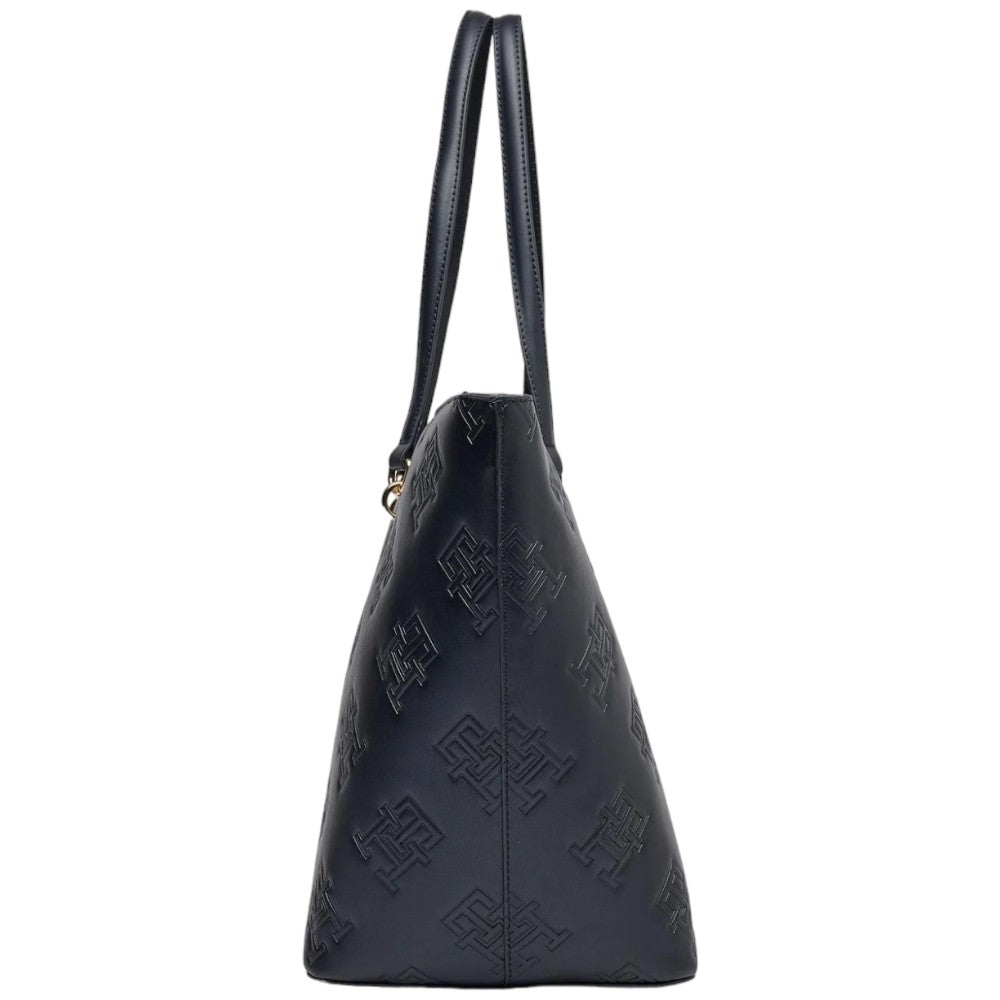 Tommy Hilfiger borsa tote mono nera AW0AW15726 - Prodotti di Classe