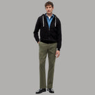 Felpa con cappuccio e zip Tommy Hilfiger con logo piccolo