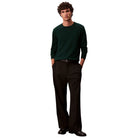 Calvin Klein maglioncino merino verde LV04LB305G0PI Maglieria Calvin Klein