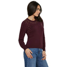 Relish pullover bordeaux ELIAS M/L RDA2502605013 Maglieria Relish
