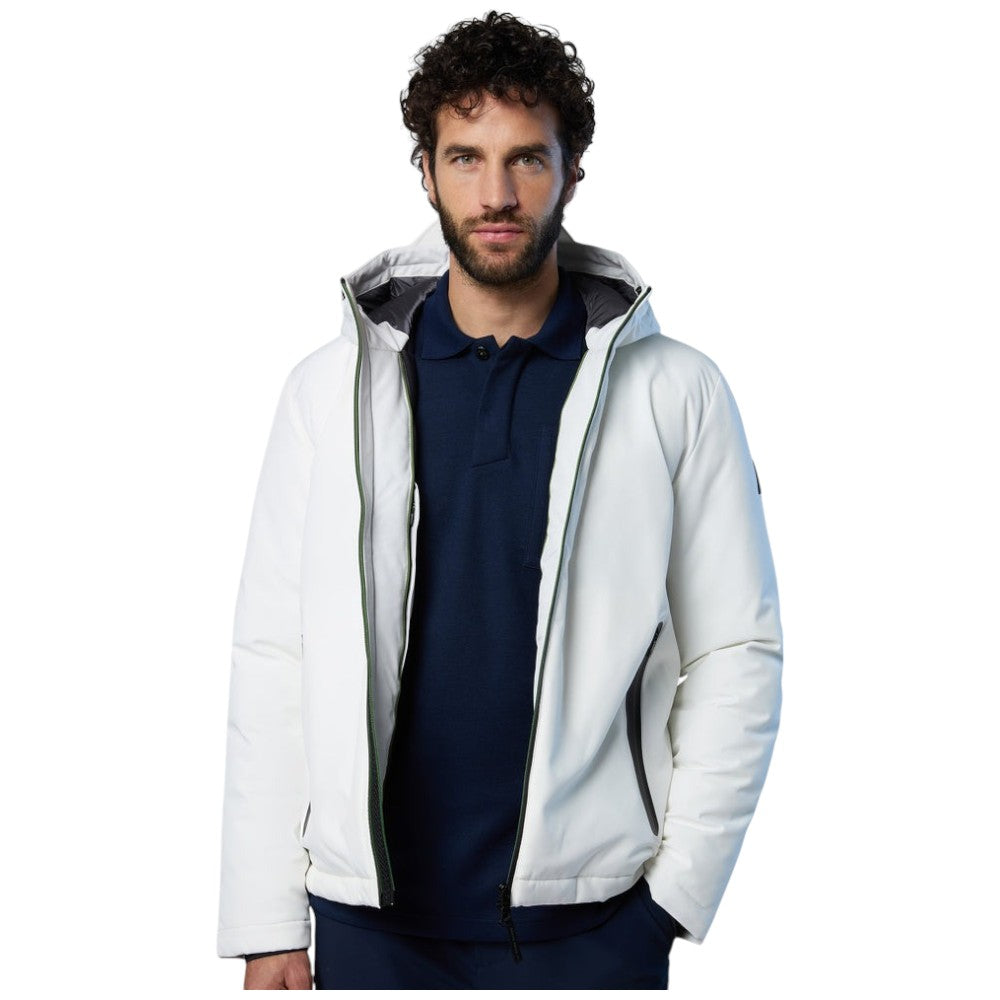 North Sails giacca giubbino bianco Hobart 603309 Giubbini North Sails