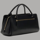 Borsa a mano Guess Audrey Girlfriend Satchel nera con tracolla
