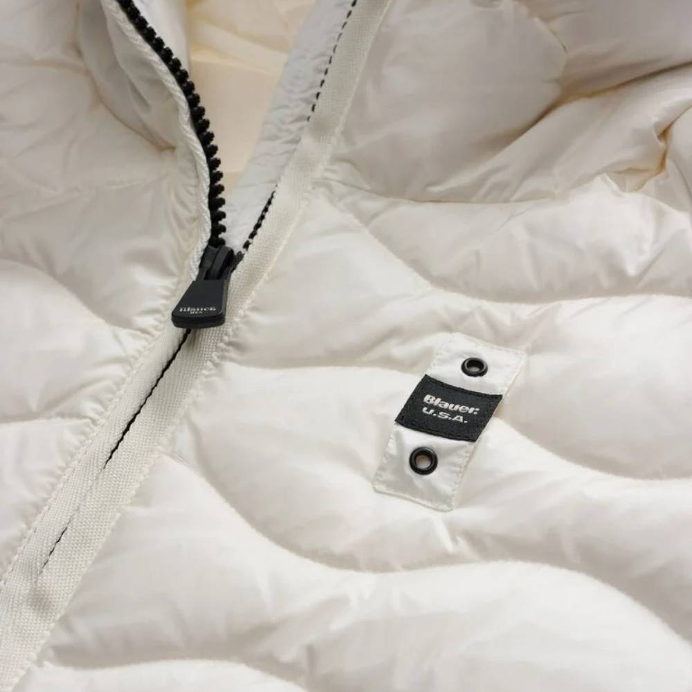 Blauer piumino bianco Camelia 25WBLDC03095 Giubbini Blauer