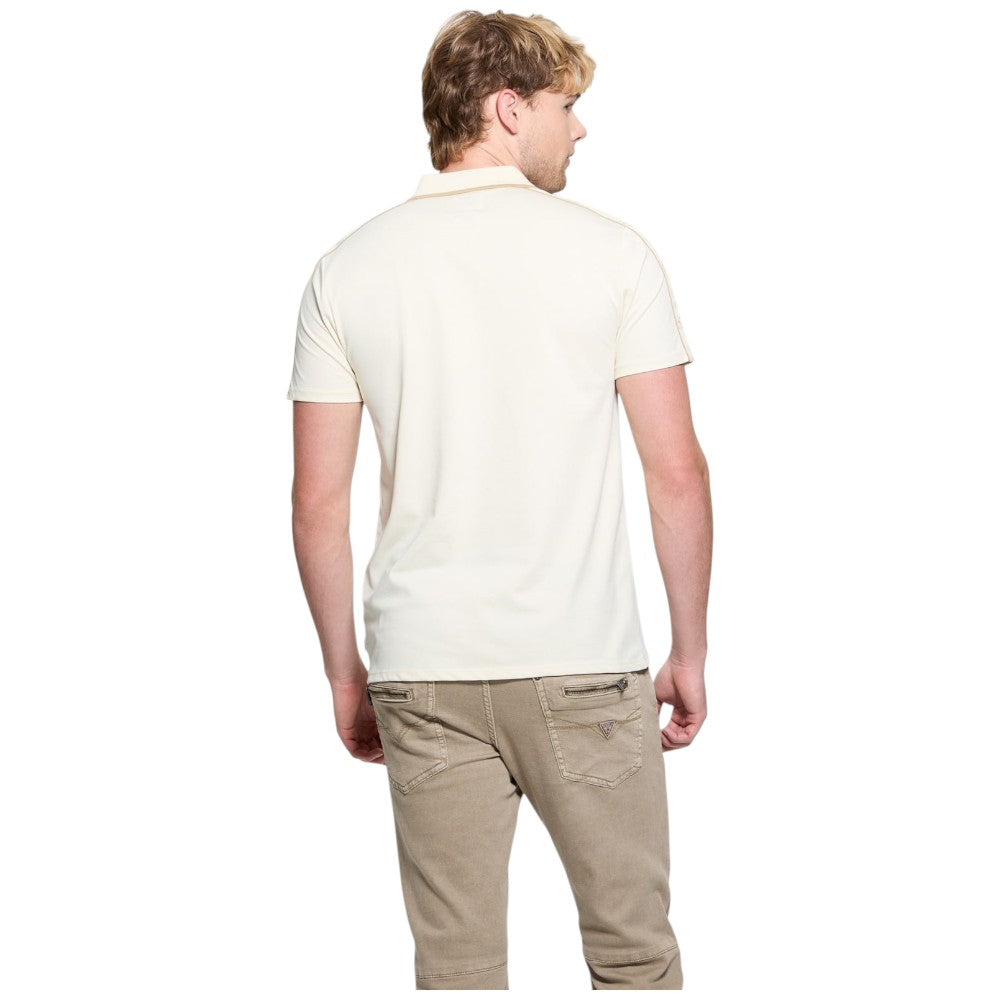 Guess polo crema logo 4G M4YP40 KARS0 G1V7 Polo Guess