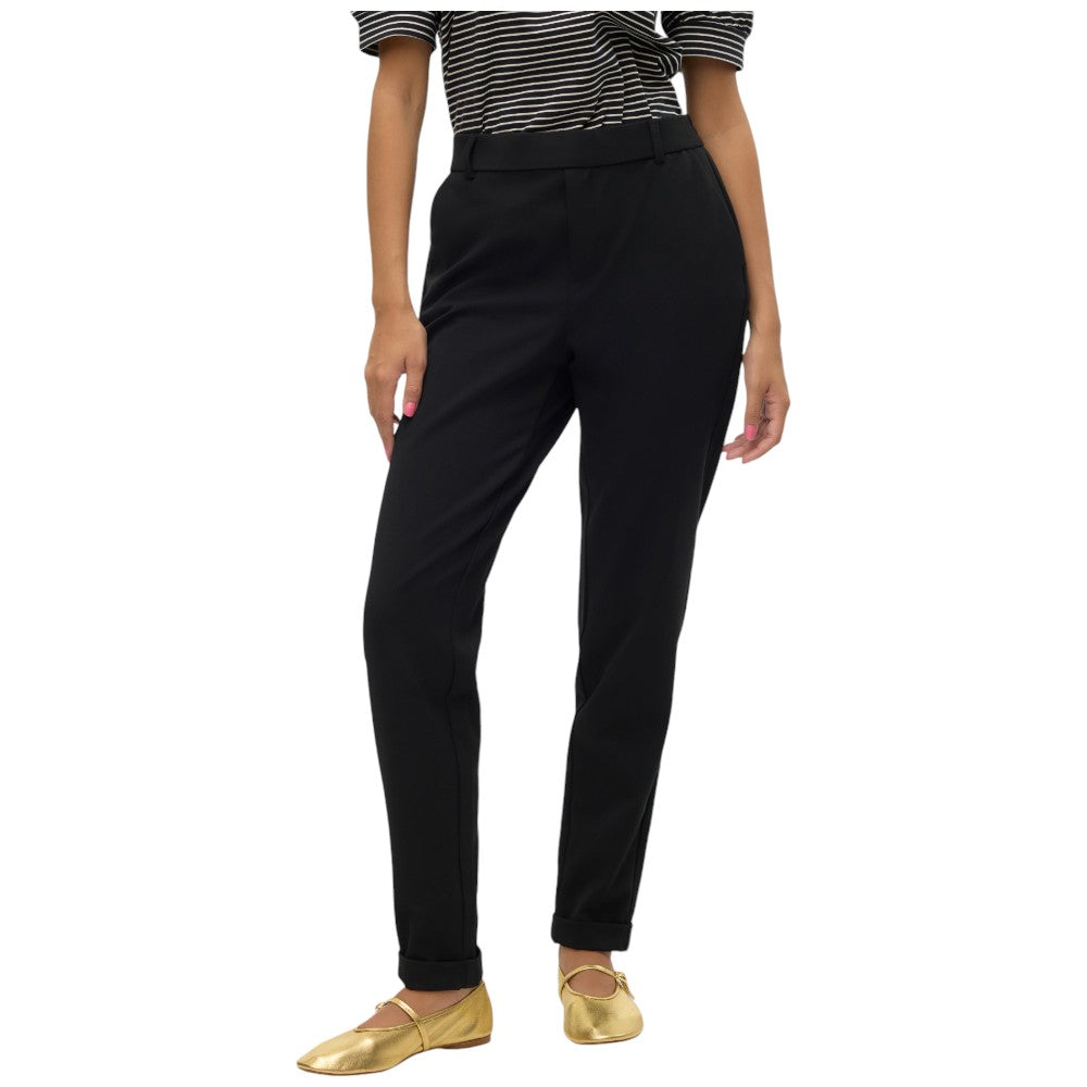 Vero Moda pantalone nero Maya 10225280 Pantaloni Vero Moda