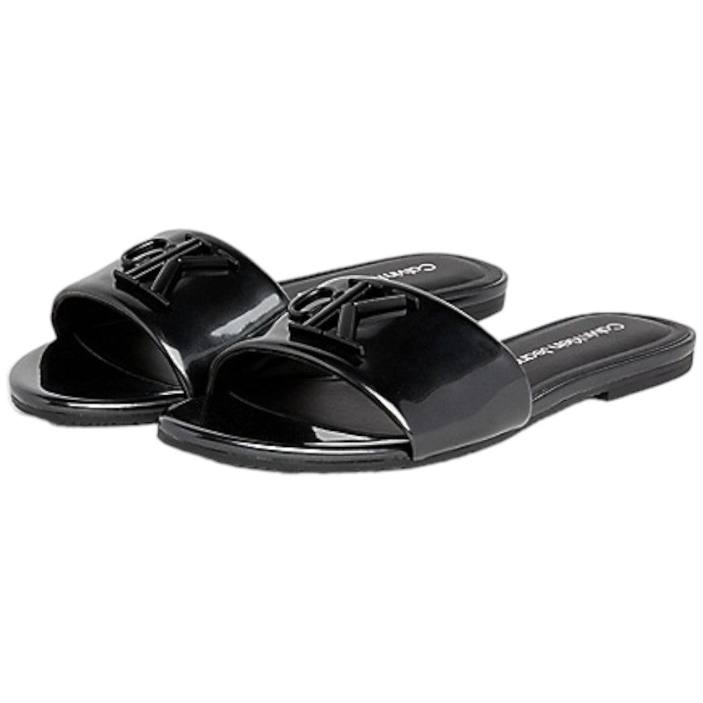 Calvin Klein Jeans flat sandal neri YW0YW01348 Sandali Calvin Klein Jeans