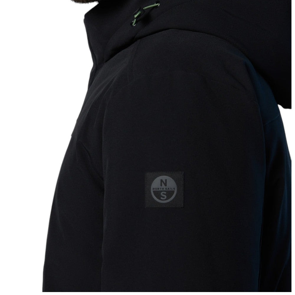 North Sails giacca parka giubbino nero Varberg 603309 Giubbini North Sails