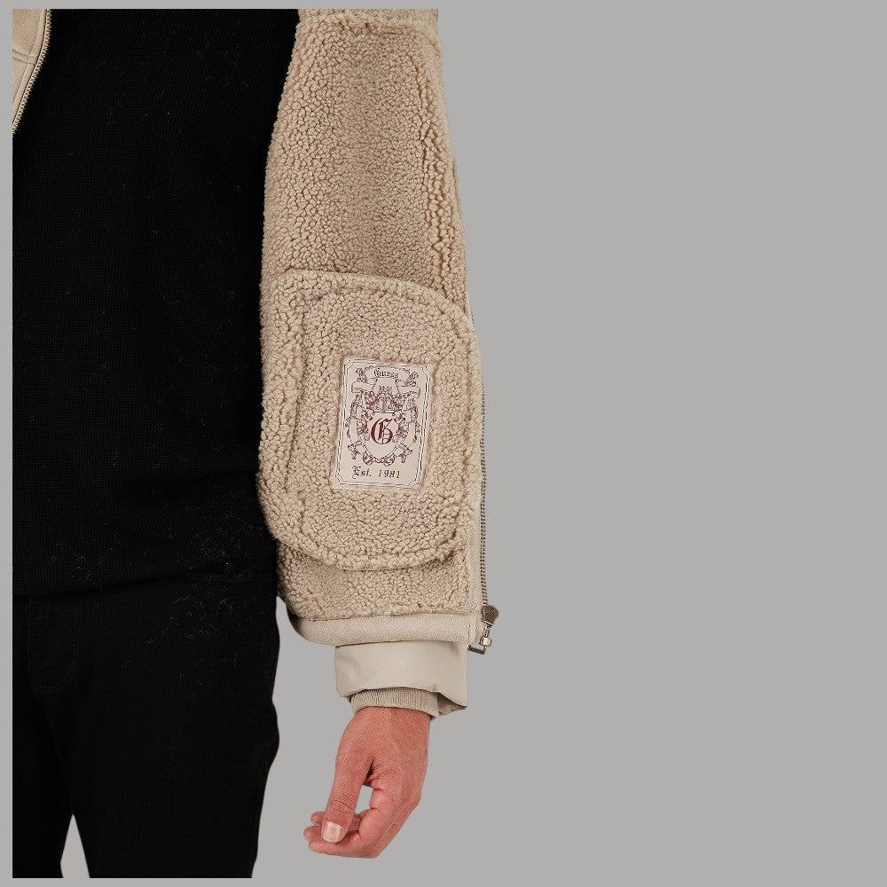 Guess giacca eco montone beige M5BL79 W2292 G1CA - Prodotti di Classe