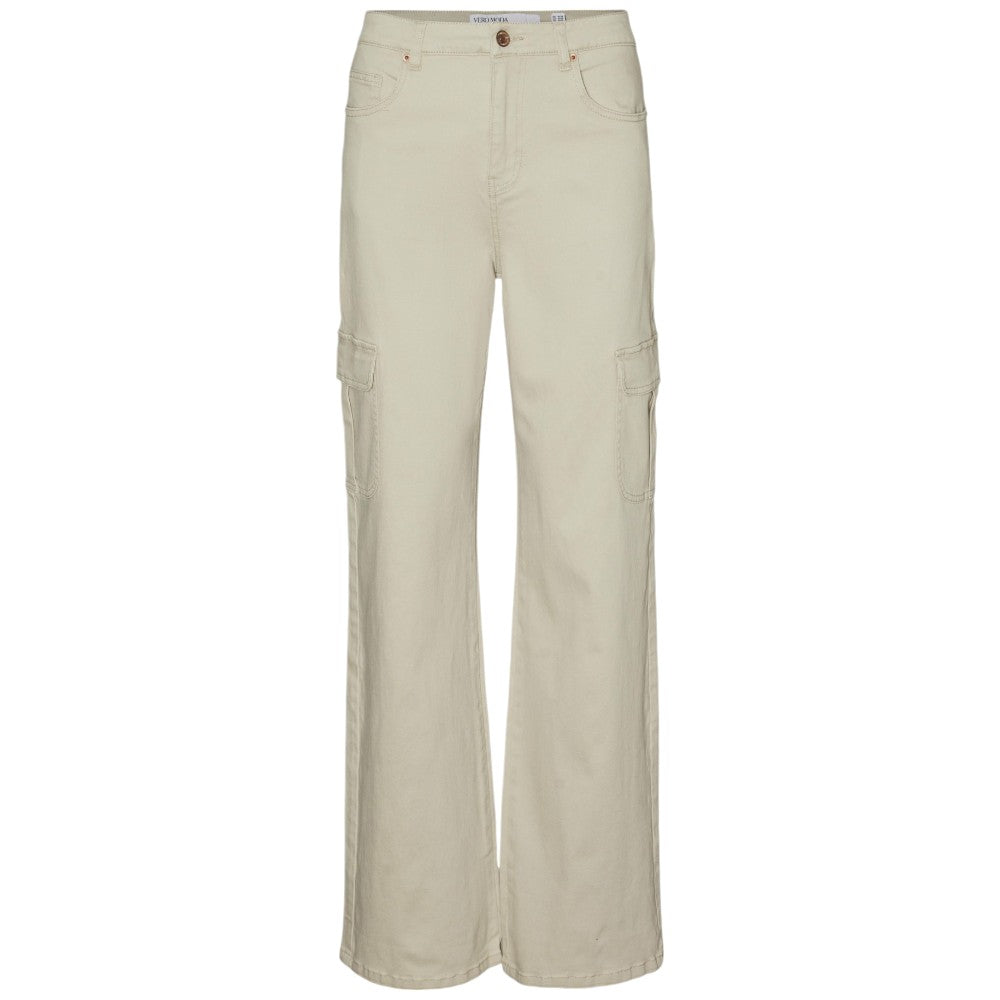 Vero Moda pantalone cargo beige Tessa 10305722 Pantaloni Vero Moda