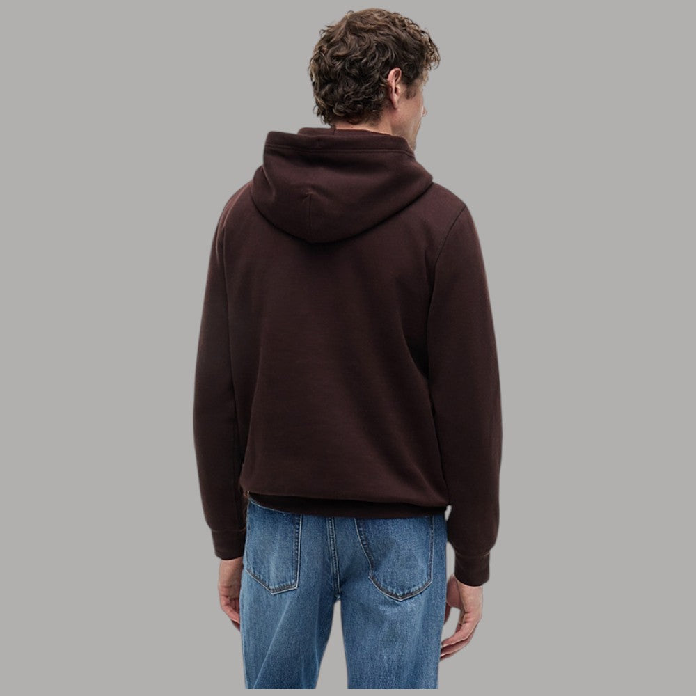 Felpa con cappuccio Tommy Hilfiger con logo piccolo ricamato