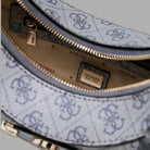 Borsa hobo Guess Lindsey nera con logo
