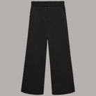 Vero Moda pantaloni wide leg neri con tasche e cintura alta