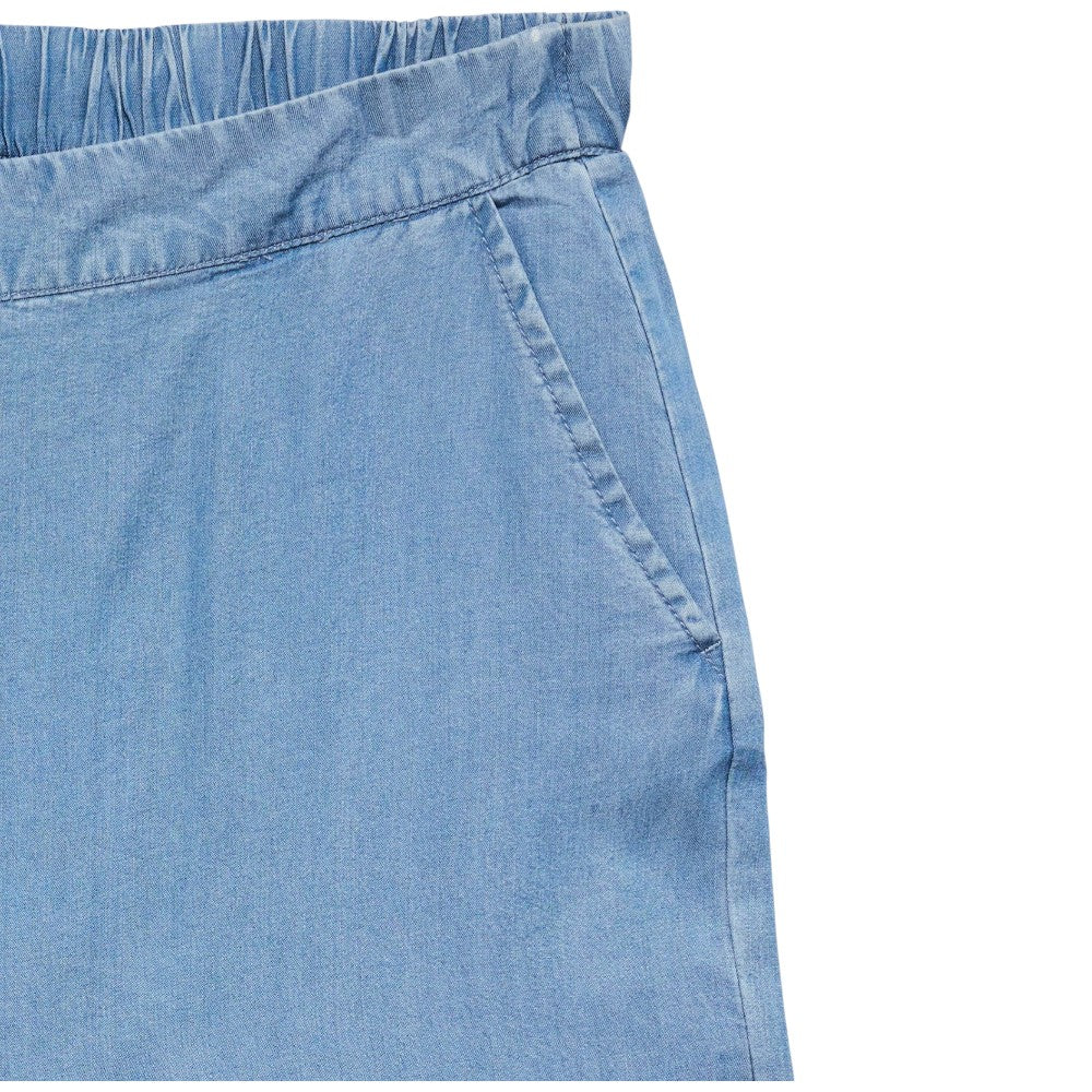 Vero Moda pantaloni in tencel blu Bree 10304861 Pantaloni Vero Moda