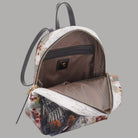 Zaino YNot Yes Bag aperto, interno foderato con tasca a zip