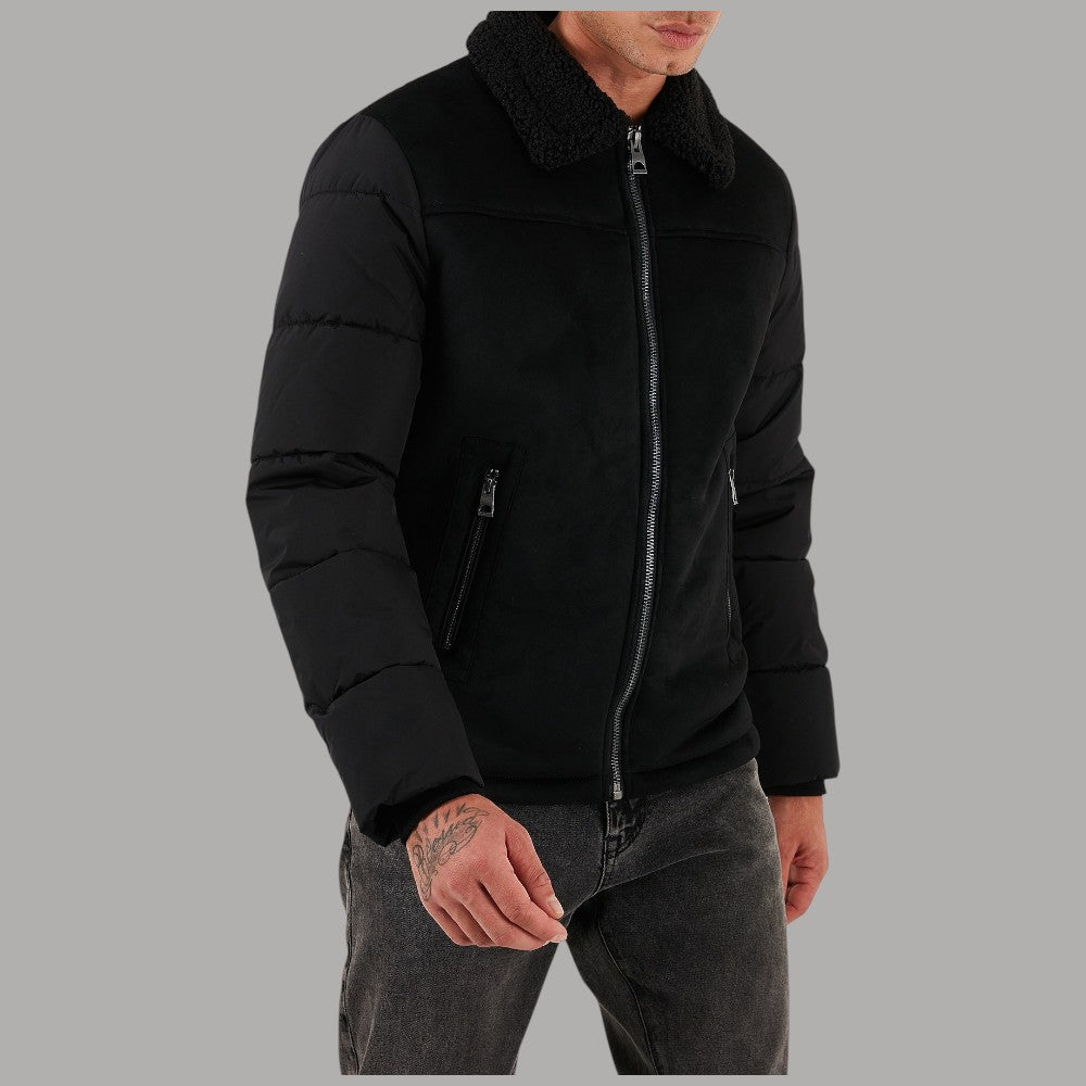 Guess giacca eco montone nero M5BL79 W2292 JBLK - Prodotti di Classe