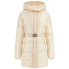 Guess piumino puffer lungo vaniglia IMMA W5BL44W2912G1F7 Guess