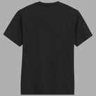 T-shirt Vans nera in cotone, vista posteriore, girocollo e maniche corte