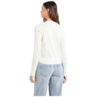 Guess Jeans pullover panna W4BR83 Z3HO2 G293 Maglieria Guess Jeans