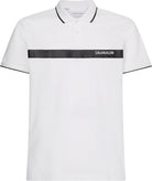 Calvin Klein maglietta polo bianca K10K106458 Polo Calvin Klein