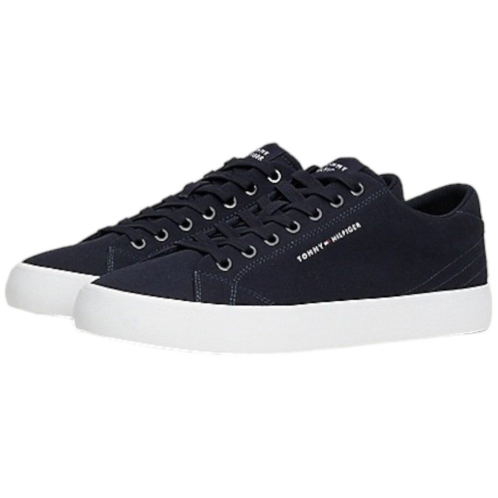 Tommy Hilfiger sneakers blu Vulc Low Canvas FM0FM04882 Sneakers Tommy Hilfiger