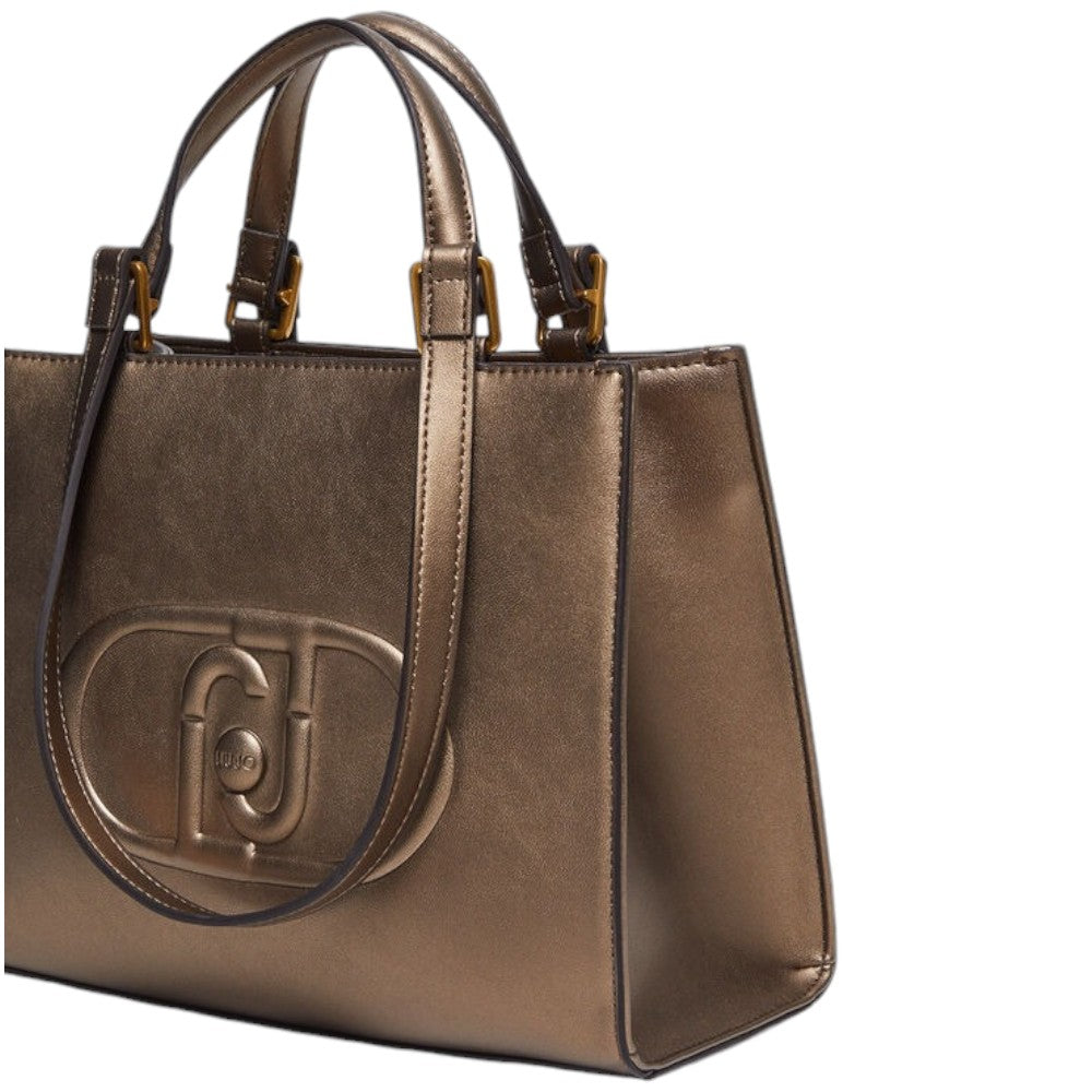 Liu Jo borsa tote small bronzo Rubino art. AF4246E0332 Borse Liu Jo