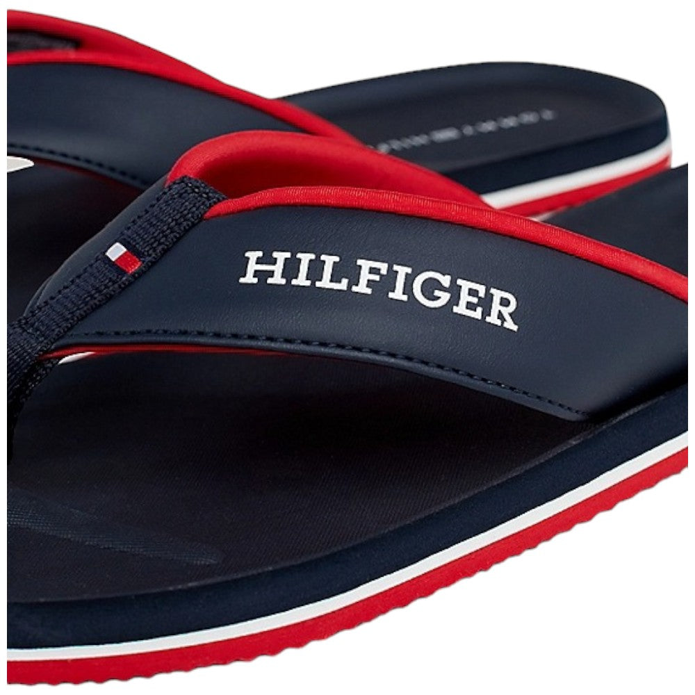 Tommy Hilfiger infradito blu Comfort Hilfiger Beach FM0FM05029 Infradito Tommy Hilfiger