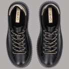 Sneaker nere con etichetta LIU JO sulla linguetta e suola a righe