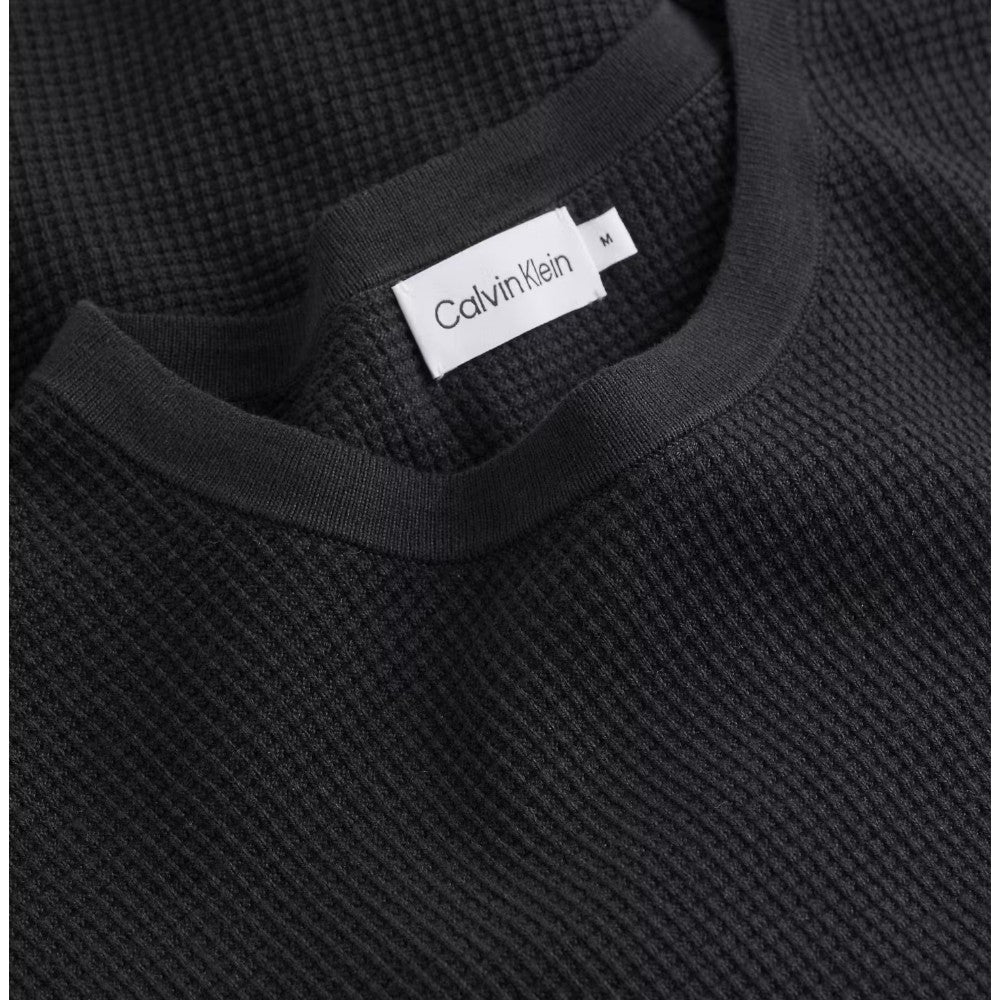 Calvin Klein maglioncino nero strutturato K10K113031 Maglieria Calvin Klein