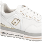 LIU JO sneakers bianche in pelle MAXI WONDER Liu Jo