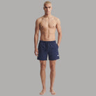Costume da bagno uomo Jack & Jones Maui Magic Swim blu navy con stampa magica e regular fit