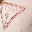 Guess maglioncino rosa logo triangolo Ivory W5RR39 Z2NQ2 A60W Maglieria Guess