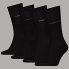 Calvin Klein calzini neri da uomo 4 paia in gift box