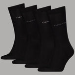 Calvin Klein calzini neri da uomo 4 paia in gift box