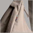 GOT BAG Moon Bag grande in PET riciclato colore beige con dettagli impermeabili