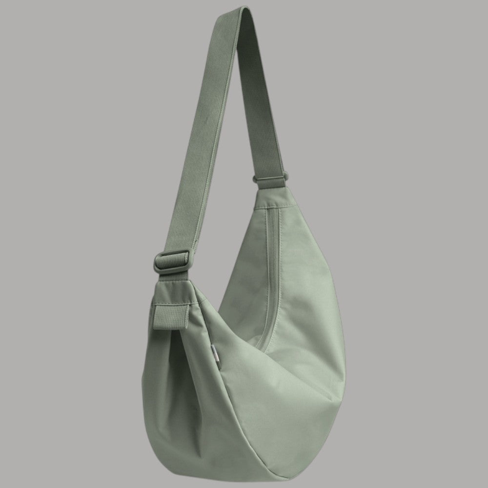 GOT BAG Moon Bag large in PET riciclato colore verde con tracolla regolabile