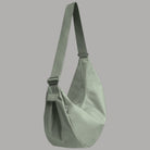 GOT BAG Moon Bag large in PET riciclato colore verde con tracolla regolabile