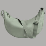 GOT BAG Moon Bag large in PET riciclato colore verde in stile backpack a spalla