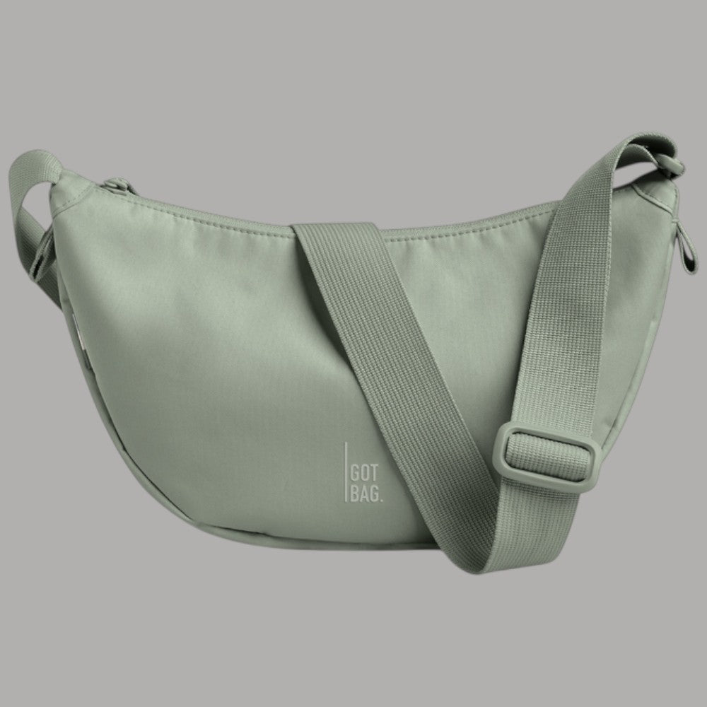 GOT BAG Moon Bag piccola idrorepellente verde con tracolla regolabile