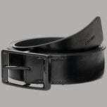 Cintura uomo Calvin Klein effetto Tumbled con fibbia ad ardiglione