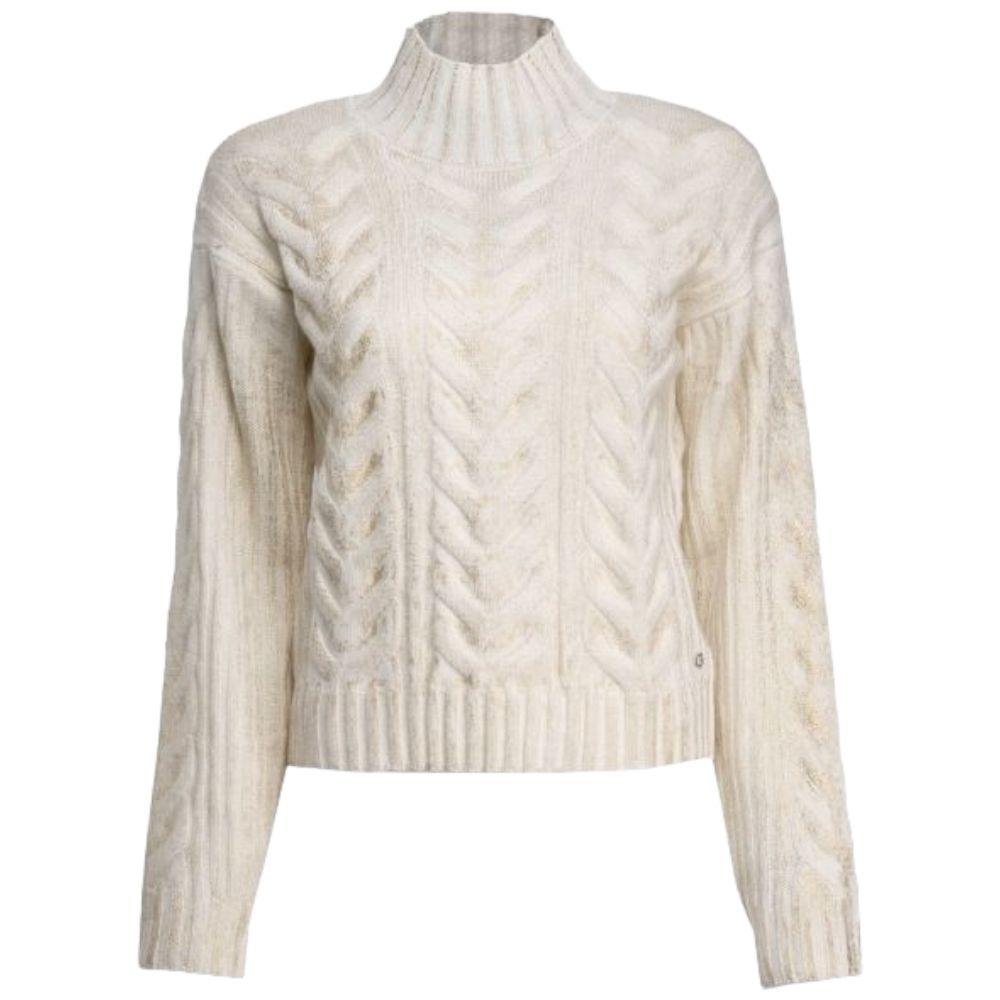 Guess maglione dolcevita panna Diane W3BR42 Z3A50 - Prodotti di Classe