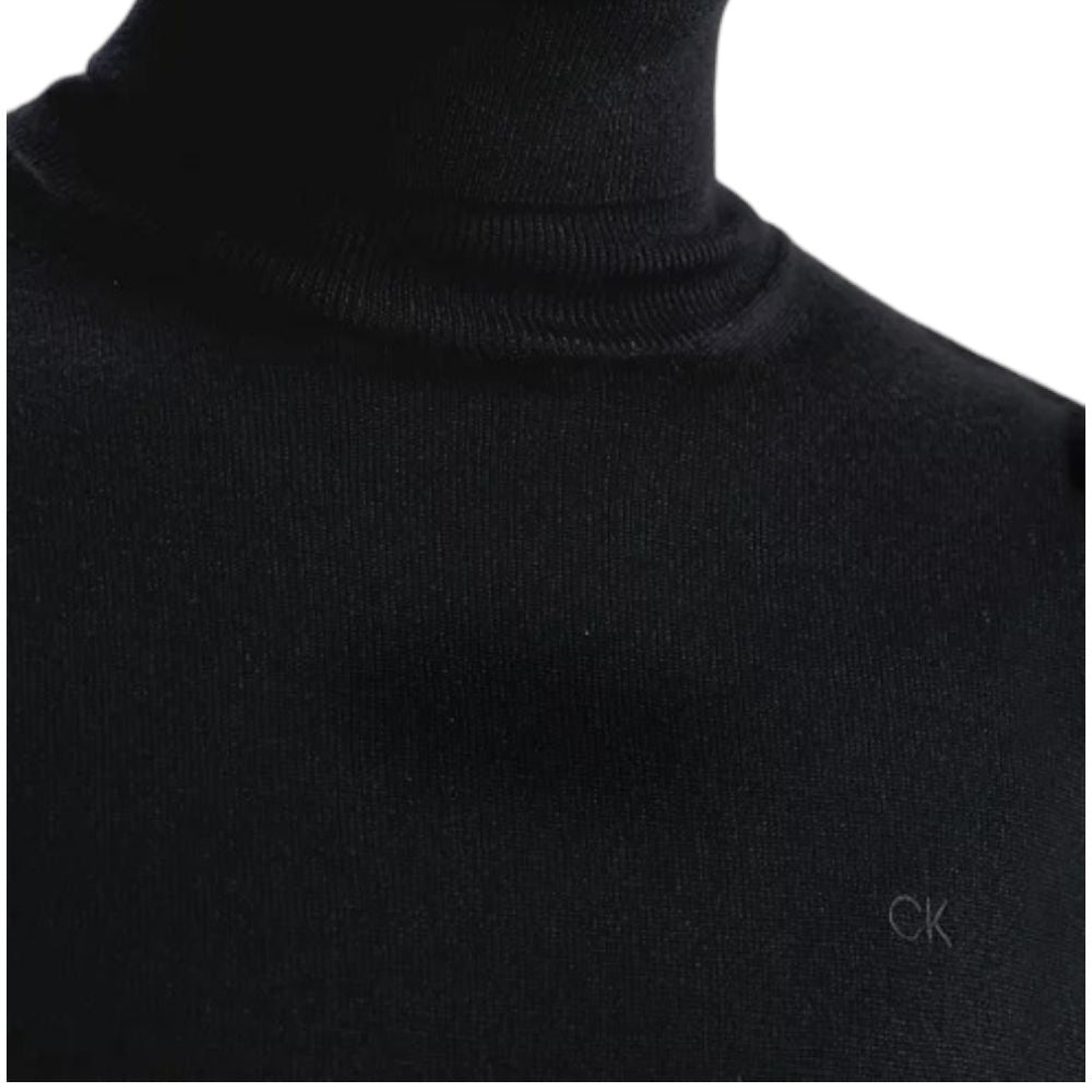 Calvin Klein maglione nero collo alto K10K110420 - Prodotti di Classe